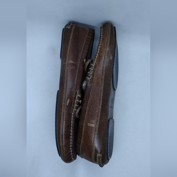 Martin Dingman Cozy Country Bow Tie Oak Slipper Men's 11.5 Brown Comfy Retro - Picture 7 of 12